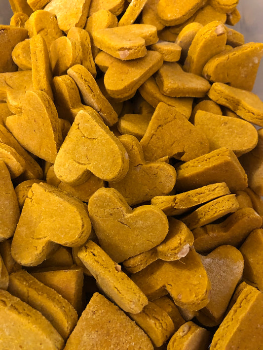 Pumpkin & Peanut Butter Gluten-free Dog Treats